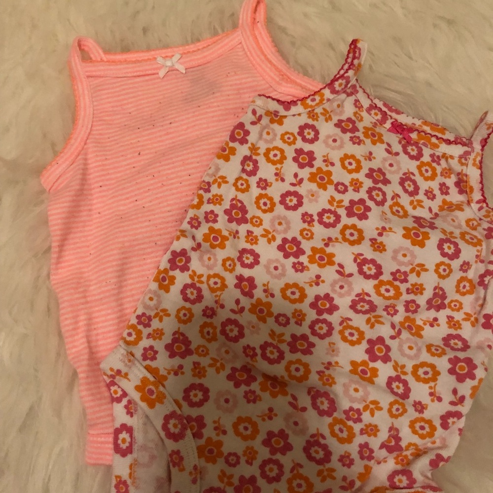 Two Onesies by Carters